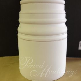 white plastic jar
